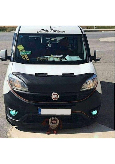 Fiat Doblo 4 2017 Suni Deri Kaput Koruma Maskesi