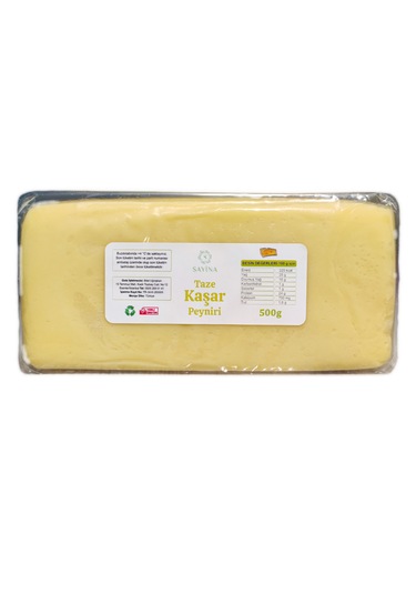 Tam Yağlı Taze Kaşar Peyniri 500 Gr