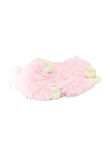 Miyavlayan Sesli Kedi Peluş Oyuncak 25 cm Pembe