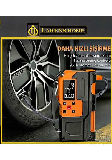 Araç Takviye Cihazı Ve Hava Kompresörü 12v