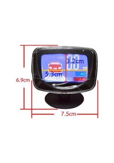 Lcd Ekranlı Park Sensörü