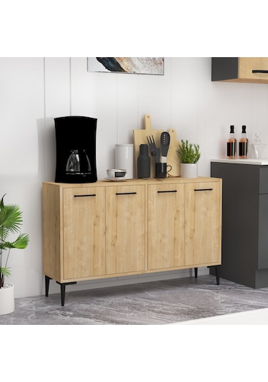 Arnetti Frezya 4 Kapaklı Kahve Köşesi Mutfak Dolabı Safirmeşe