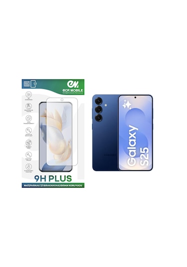 Samsung Galaxy S25 Ekran Koruyucu Mat Parmak İzi Bırakmayan Uyumlu Esnek Nano Kırılmayan