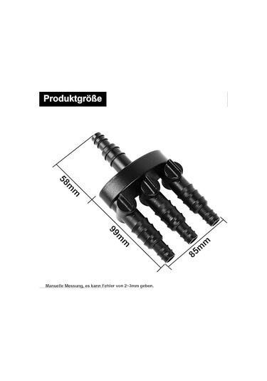 Hortum Uyumluluk Ayırıcı Çeşmeler Ve Su Özellikleriyle 3 Yönlü Uyumluluk, Hortum Bağlantısı Diğer