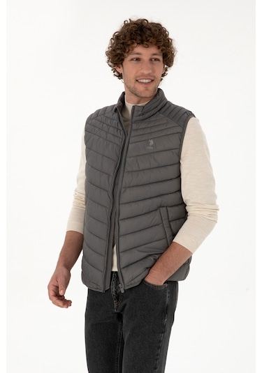 U.s. Polo Assn. Erkek Gri Yelek Dokuma 50312012-vr024 Gri
