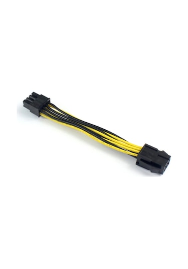 6 Pin To 8 Pin Pci-E Express Ekran Kartı Kablosu