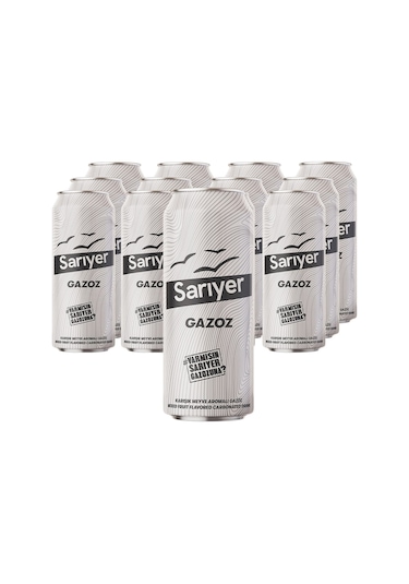 Sarıyer Karışık Aromalı Gazoz 12 x 330 ML