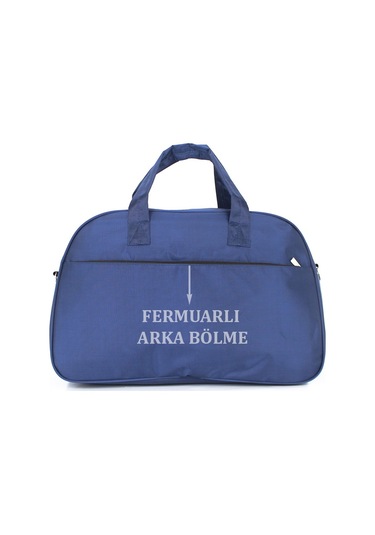 Case Club Orta Ve Büyük Boy Seyahat Ve Spor Çantası Omuz Askılı Lacivert