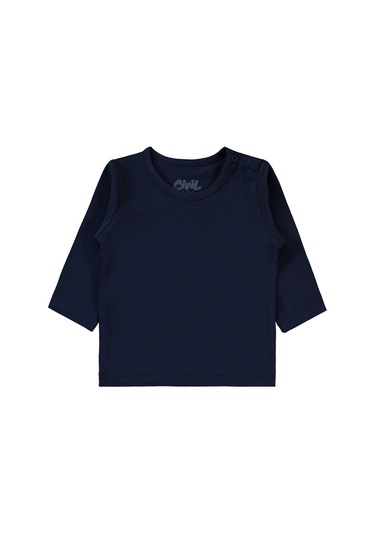 Civil Baby Kız Bebek Sweatshirt 6-18 Ay Lacivert 19958733223w1-12 Lacivert