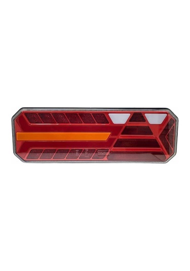Wolfram 12v-24v Stop Lambası Neon Ledli-kayar Sinyalli 6 Fonksiyonlu 400 145 45 Mm E9 Sol