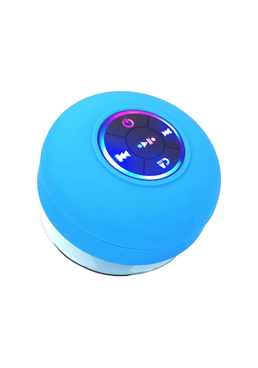 Kangvka Banyo İçin Ipx4 Su Geçirmez Led Işıklı Hoparlör - Bt 5.0, Süper Tutuculu, Elsiz Arama, Tf Kart Desteği Beyaz/sarı/mavi/siyah/yeşil/pembe