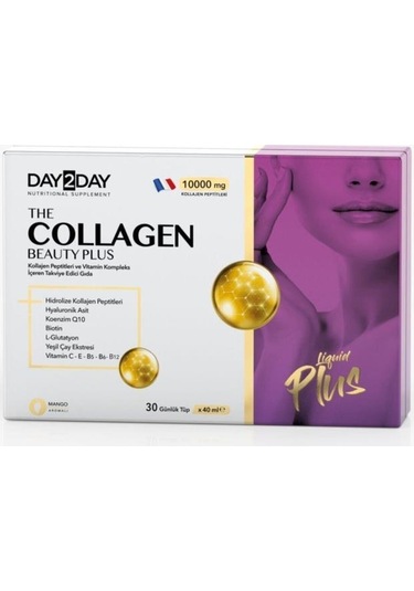 Day2day The Collagen Beauty Plus 10000 MG Mango Aromalı 40 ML x 30