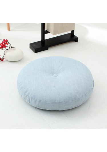 Suntek Zemin Yastığı Dekoratif Oturma Meditasyon Tatami Açik Mavi