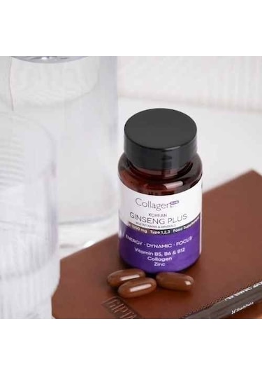 Collagen Forte Platinum Ginseng Plus Multivitamin & Mineraller Collagen Tip 1-2-3 30 Kapsül