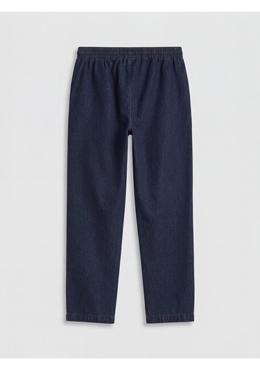 Lcwaıkıkı Classic İndigo Beli Lastikli Carrot Fit Kadın Jean Pantolon