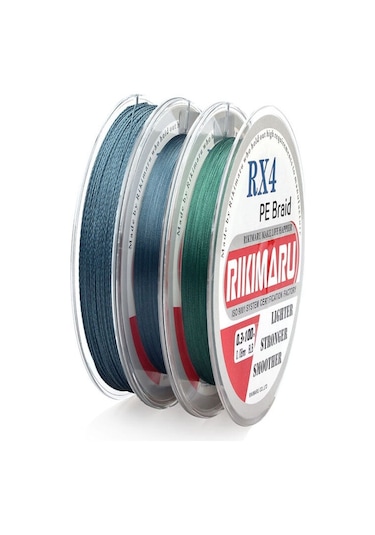 Rikimaru 0.20 Mm 4 Kat,150 Metre ,gri Renkli İp,örgü,ipek Misina