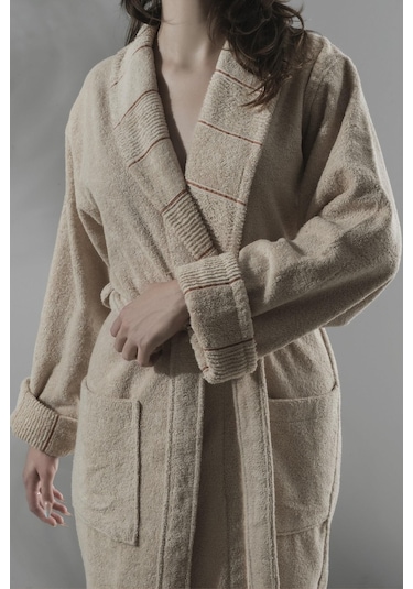 Carmine Robe Dust - Ekstra Yumusak, Modern Ve Ozel Tasarim %100 P Bej