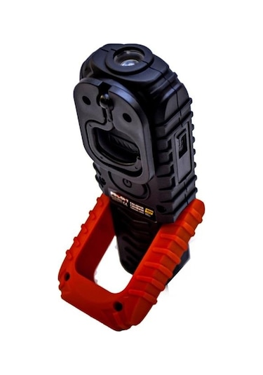 El Feneri Çalışma Lambası Ledli Mıknatıslı Askılı Şarjlı Fonksiyonlu 400 Lümen Siyah