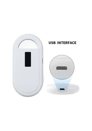 Createtech Pet Mikroçip Tarayıcısı, Şarjlı, İso 11784/85, Pratik Kullanım