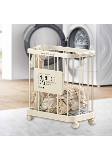 Suntek Çamaşır Sepeti Modern Kirli Arabası Banyo Stil-b Stil B