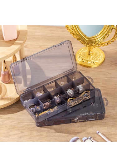 Porsima Org-600 4lü Çok Amaçlı Bölmeli Organizer Takı Kutusu Antr