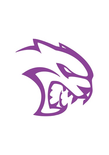 Kaplan Araba Sticker 17x17 Cm Mor