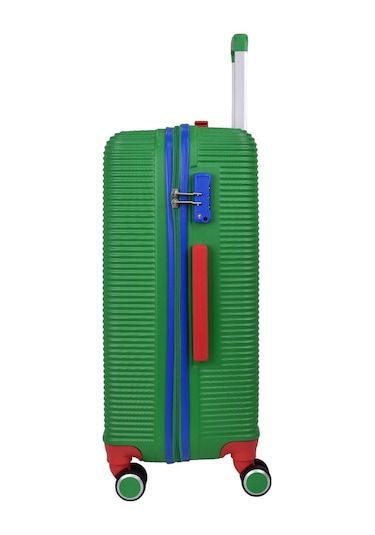 United Colors Of Benetton Lüx Abs 2'li Valiz Seti Büyük Boy - Orta Boy Yeşil Bnt500 Yeşil