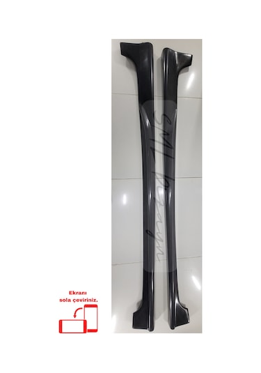 Honda Civic Fb7 Custom Yan Marşpiyel-Ek-Marşbiyel Plastik BOYASIZ