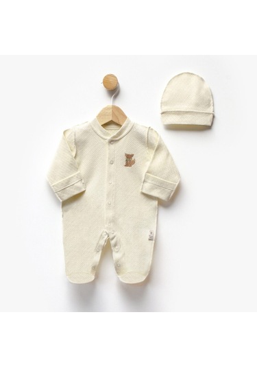 Flexi Bebek Tulumu 252349 Ekru