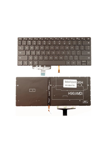 Huawei Matebook 13 Wrt-w19 Us Notebook Klavye Işıklı Us