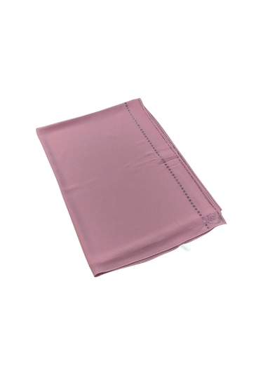 Mim Eşarp Mısırlı Eşarpları Krep Abiye Taşlı Şal Pembe