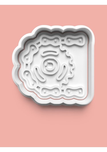 Bisiklet Zinciri Kurabiye Kalıbı Ve Şeker Hamuru Kalıbı Diğer