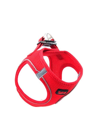 Tailpetz Air Mesh Köpek Göğüs Tasması Kırmızı 2XS