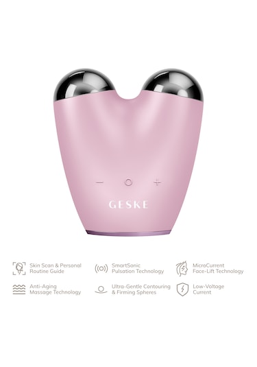 Geske Micro Current Yüz Germe Cihazı Pembe