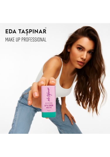 Eda Taşpınar Lip & Cheek Cream Blush Stick Sweety Pie