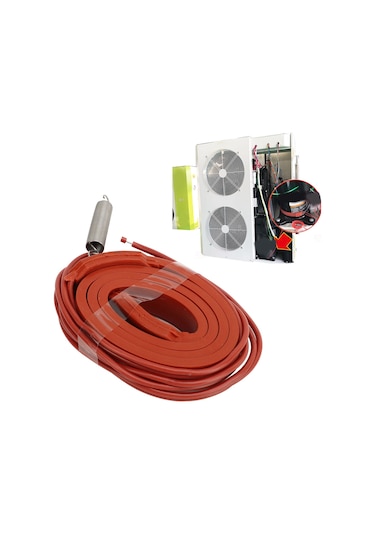 Youtek Kablo Isıtıcı Soğuk Korumalı, Ac220v 45w, Su Boruları Ve Klima Kompresörleri İçin, Su Geçirmez, Otomatik Sıcaklık Regülasyonlu