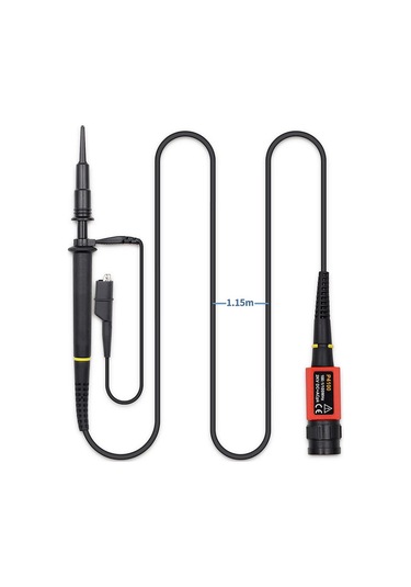 P4100 Yüksek Gerilim Osiloskop Probu 100mhz 100:1 Zayıflatma 2000 Volt 3.5ns Bnc 1 Mt. Rigol Owon