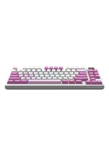 Msı Forge Gk600 Tkl Wıreless Vıolet Rgb Mekanik Linear Kablosuz Türkçe Gaming Klavye