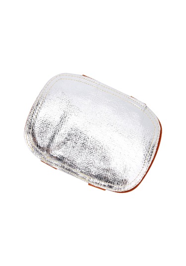 Vkemall Alüminyum Folyo Isı Yansıtıcı Eldiven Koruması - Ince Deri, Isı Yalıtımı, Sıcak Dayanıklı - Kaynak, Metal Döküm, Endüstriyel Çalışmalar İçin