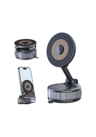 Fortunelane Zincir Araç Tutucu, N52 Manyetik, 360 Dönemez, Sıcak Dayanıklı, Evrensel Uyumlu, Hızlı Kurulum