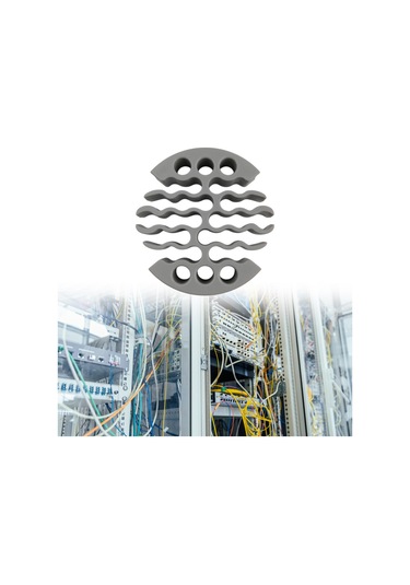 Homyl Ağ Kablo Demeti Tarak Kategori 6'ya Uygun Çap 3 Inç