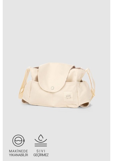 Sıvı Geçirmez Bebek Arabası Organizer Çantası Küçük Pamuk Desenli Coton Çok Renkli