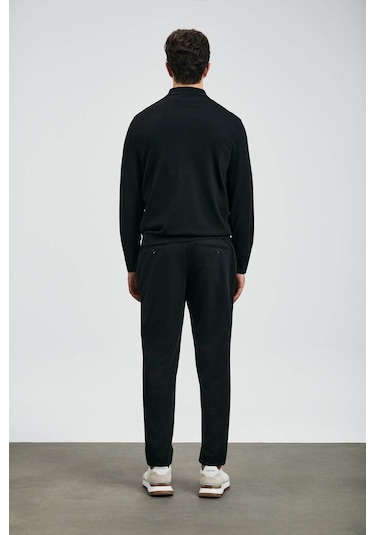 Lufian Donald Siyah Erkek Kazak 112090149 Siyah