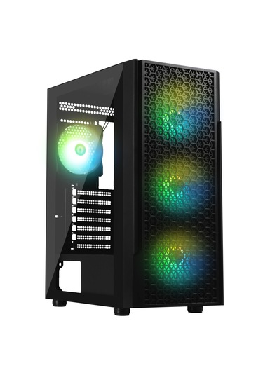 Bitfenix Proton 4 120mm Frgb Fan 600w 80 Plus Temper Cam Gaming Oyuncu Kasası