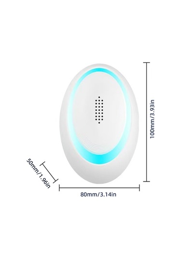 Springsun "6'lı Ultrasonik Sinek Kovucu - Çift Frekanslı, Çocuklar Ve Evcil Hayvanlar İçin Güvenli, 1000ft² Etkili"