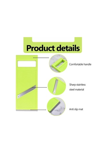 Taşınabilir Sebze Kesici, Patates, Havuç Ve Soğanla Uyumlu Ergonomik Saplı Paslanmaz Çelik Sebze Doğrayıcı Diğer