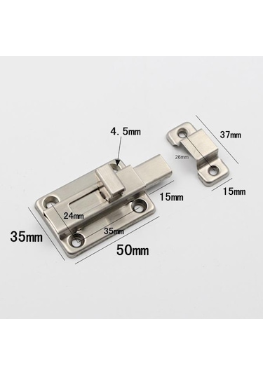 Homyl Vidalı Ağır Hizmet Tipi Kapı Güvenlik 2-inç