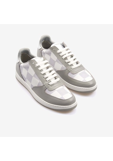 Mocassini Erkek Spor & Sneaker Ayakkabı 7434 Gri-beyaz
