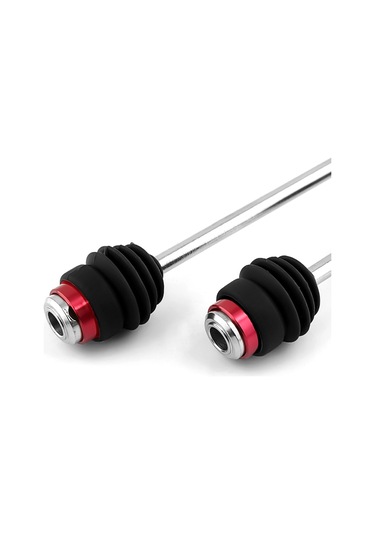 Samdoo Traxxas Summit 1/10 İçin Metal Çelik Merkezi Vites Shaft Seti Cvd防尘lu Yer Değiştirme Parçası Bjm473 Siyah 5650r