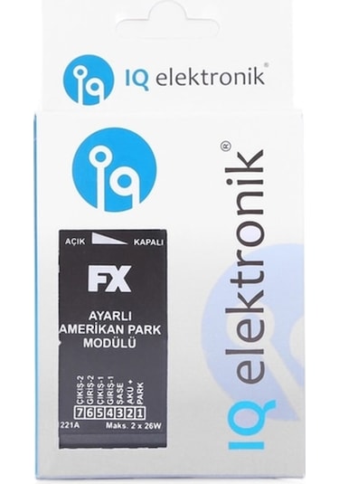 Iq Amerikan Park Modulü Ayarlı Yeni Nesil 12 Volt